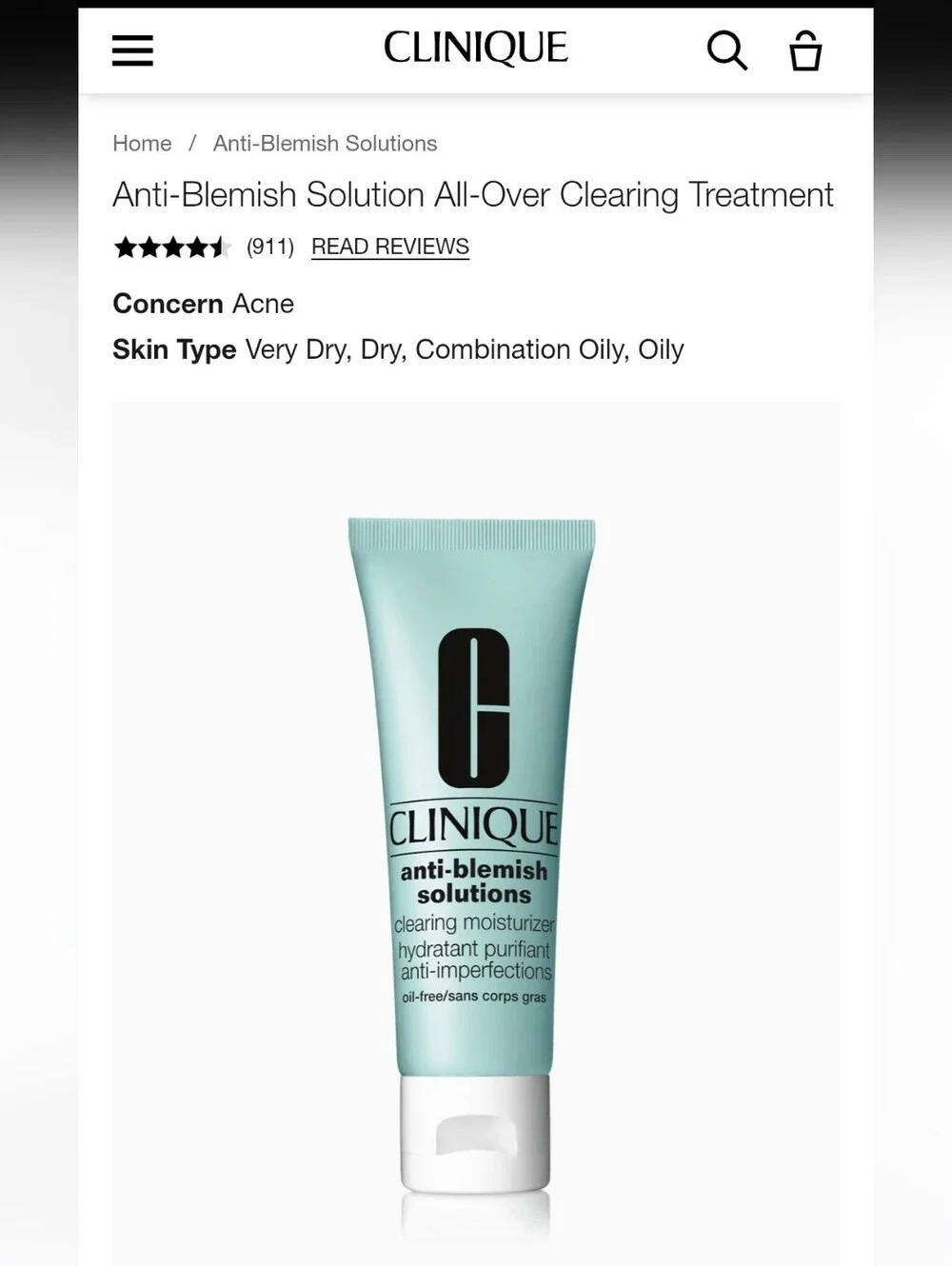 3 Pc Lot - Clinique Anti Blemish